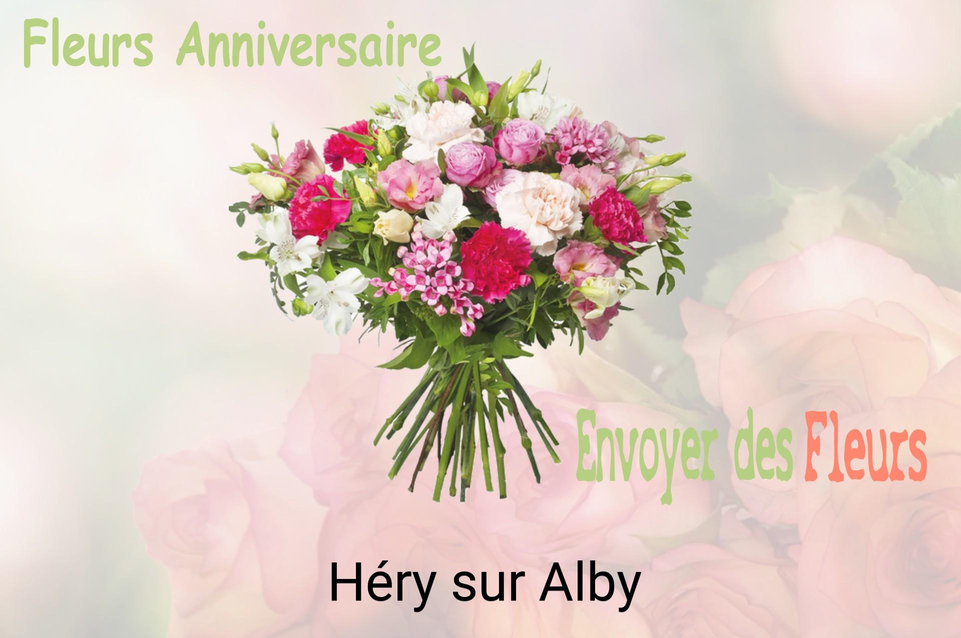 Bouquet de fleurs d’anniversaire livré à Héry-sur-Alby