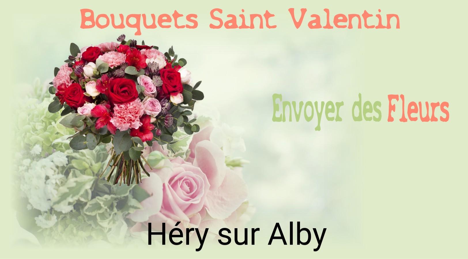 Roses de Saint-Valentin livrées à Héry-sur-Alby
